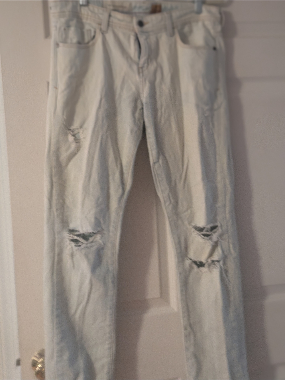 Light Wash Distressed Pilcro the Letterpress Jeans